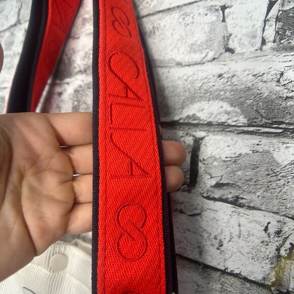 NWT CALIA Women's Anniversary Cord Tote Bag Cloud Cover Red White ONE SIZE - Picture 14 of 16